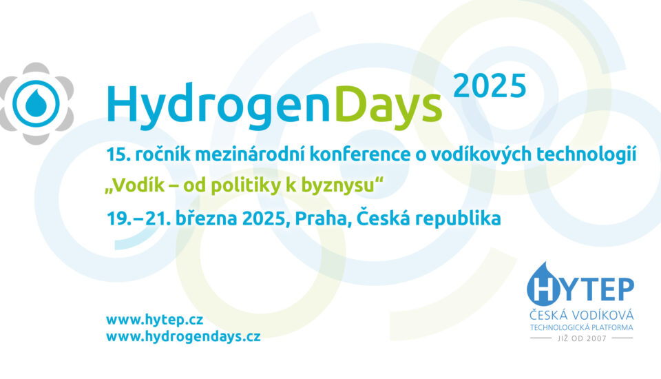 HYTEP HydrogenDays Česká vodíková technologická platforma